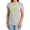 Athletic Heather, variant on DC Flash Flash Chibi Women's T Shirt, Charcoal, Large