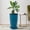 Blue, variant on Gamexcel 12-Inch Round Plant Pot with Drainage Hole, Resin Flower Pot for Indoor Outdoor Flowers and Houseplants, Blue, 1 Pack
