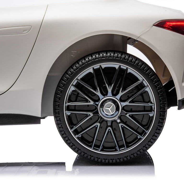 iRerts White 24V Mercedes Benz SL63 Automatic Motorized Ride On