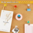 thumbnail image 5 of 60 Pieces Giant Push Pins Big Thumb Tacks Large Tacks Jumbo Pins Steel Point 1 Inch Plastic Heads Pins Marking Pins for Cork Board (Red, Yellow, Blue, Green, Transparent), 5 of 5