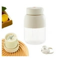 thumbnail image 1 of 1000ml Portable Juicer with Stainless Steel Blade and 2-in-1 Lids for Shakes and Smoothies, 1 of 6