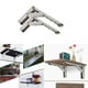 thumbnail image 4 of Inteprter 1 par de soportes de estante plegables de 8 pulgadas, soporte plegable de acero inoxidable resistente, soportes plegables DIY montados en la Conjuntos de muebles de dormitorio No.2 Inteprter HA024806-02, 4 of 6