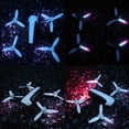 thumbnail image 4 of Inteprter 1 par de hélices de modelo de avión con Flash LED de repuesto para Parrot Bebop 2 Accesorios Accesorios para aéreos, 4 of 6