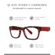 thumbnail image 2 of Lentes de Lectura Scojo New York Benson Street 2.75x Marrón, 2 of 8