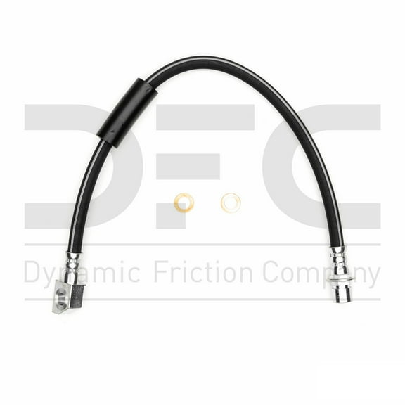 Rear Left Dynamic Friction Company Brake Line Hose 350-54622 For 2007-2017 Ford Expedition, 2007-2017 Lincoln Navigator