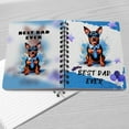 thumbnail image 4 of Happy Father's Day Best Miniature Pinscher Cool Dad Ever Spiral Bound Journal Mini Pin Dog Lover 5x7in Spiral Notebook - 12007, 4 of 5