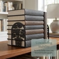 thumbnail image 5 of Unique Bargains Metal Tree Design Book Ends for Shelves Black Plant StyleG 4.7"x3.5"x6.8", 5 of 5