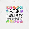 thumbnail image 4 of Inktastic Autism Awareness Support and Understanding Puzzle Pieces Boys or Girls Baby T-Shirt, 4 of 5