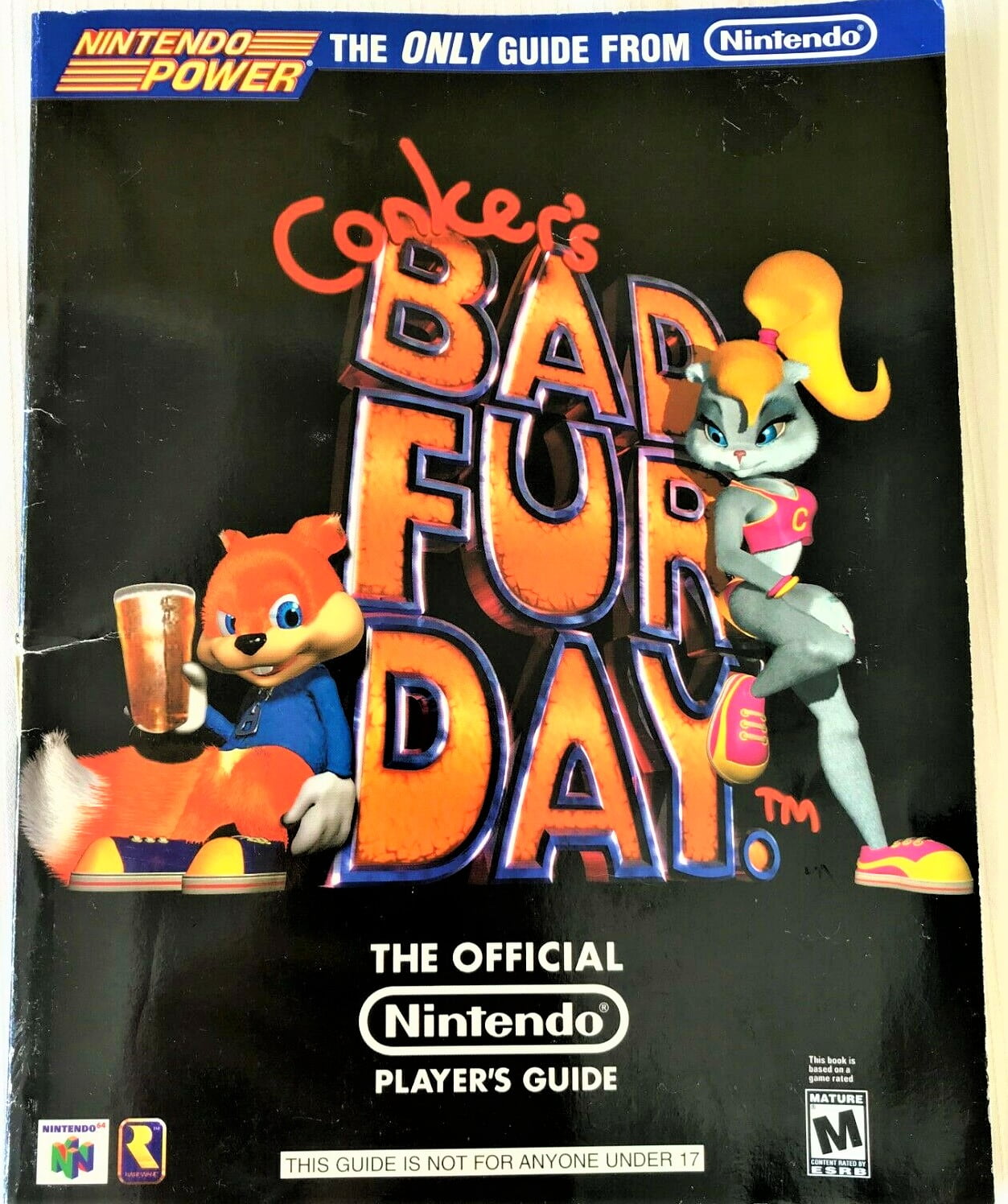 Pre-Owned Conker's Bad Fur Day Nintendo Power Player's Guide - Nintendo 64 N64