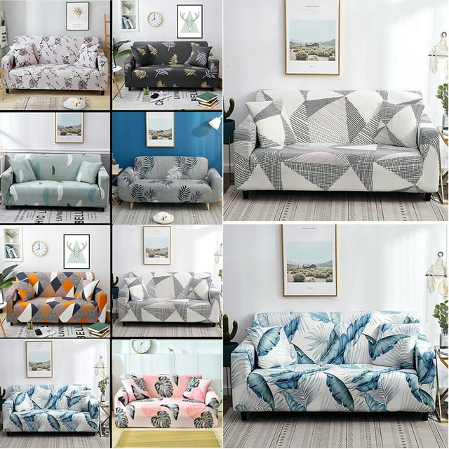 1 2 3 4 Seater Floral Elastic Sofa Covers Slipcover Stretch Couch Furniture Protector