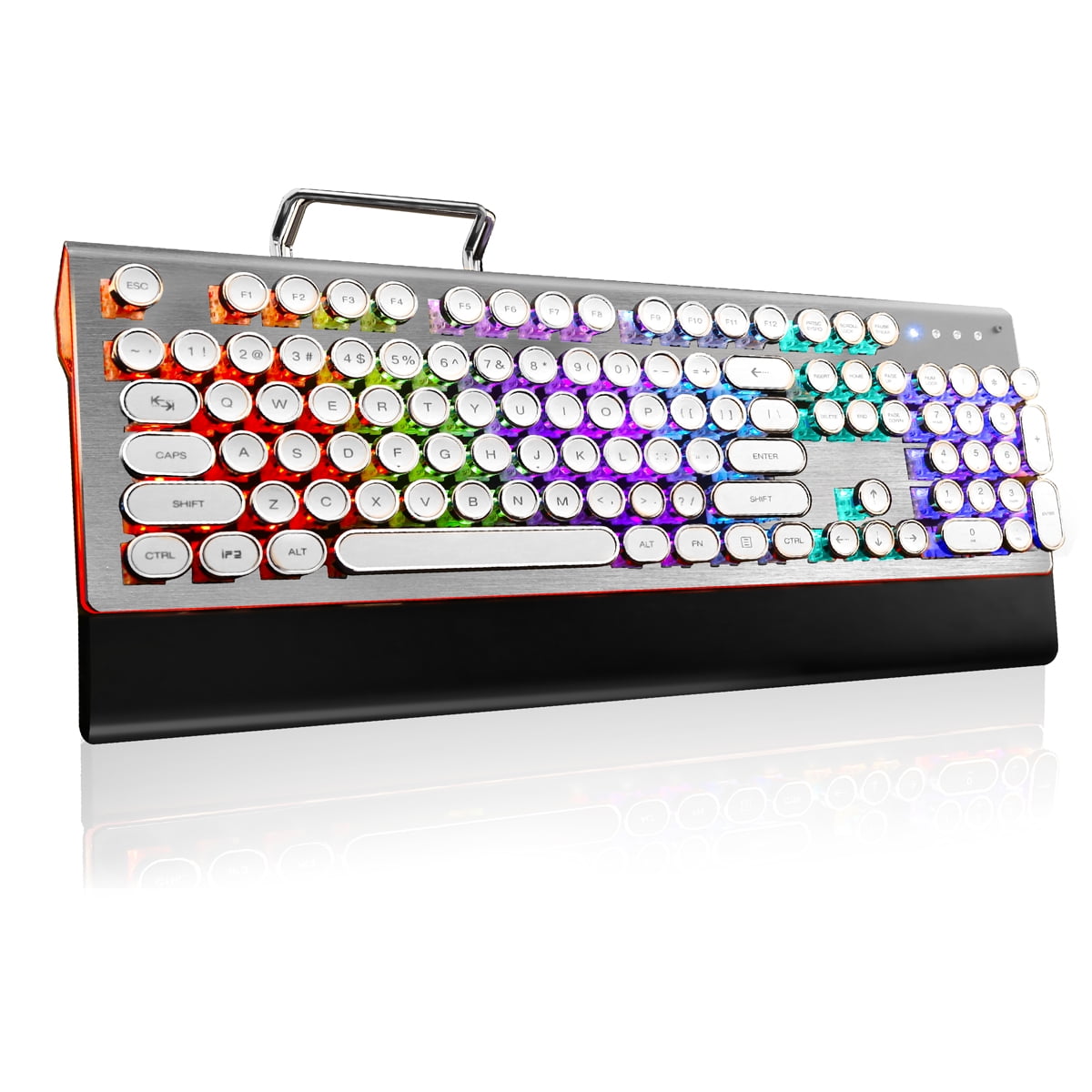 Steampunk Gaming Mechanical Keyboard Backlight Mechanical Switch