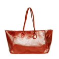thumbnail image 1 of XX39-COFFEE Only Time - Stylish Coffee Double Handle Leatherette Bag Handbag Purse, 1 of 1