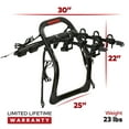 thumbnail image 2 of Pre-Owned Yakima 3 Bike Capacity Trunk Bike Strap Rack with ZipStrips, Black, 2 of 12
