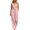 *Pink, variant on ClodeEU Women's V Neck Sleeveless Top and Elastic Waist Drawstring Wide Leg Pants Set with Pockets ,Casual Two Piece Outfit Black,Women's Plus L