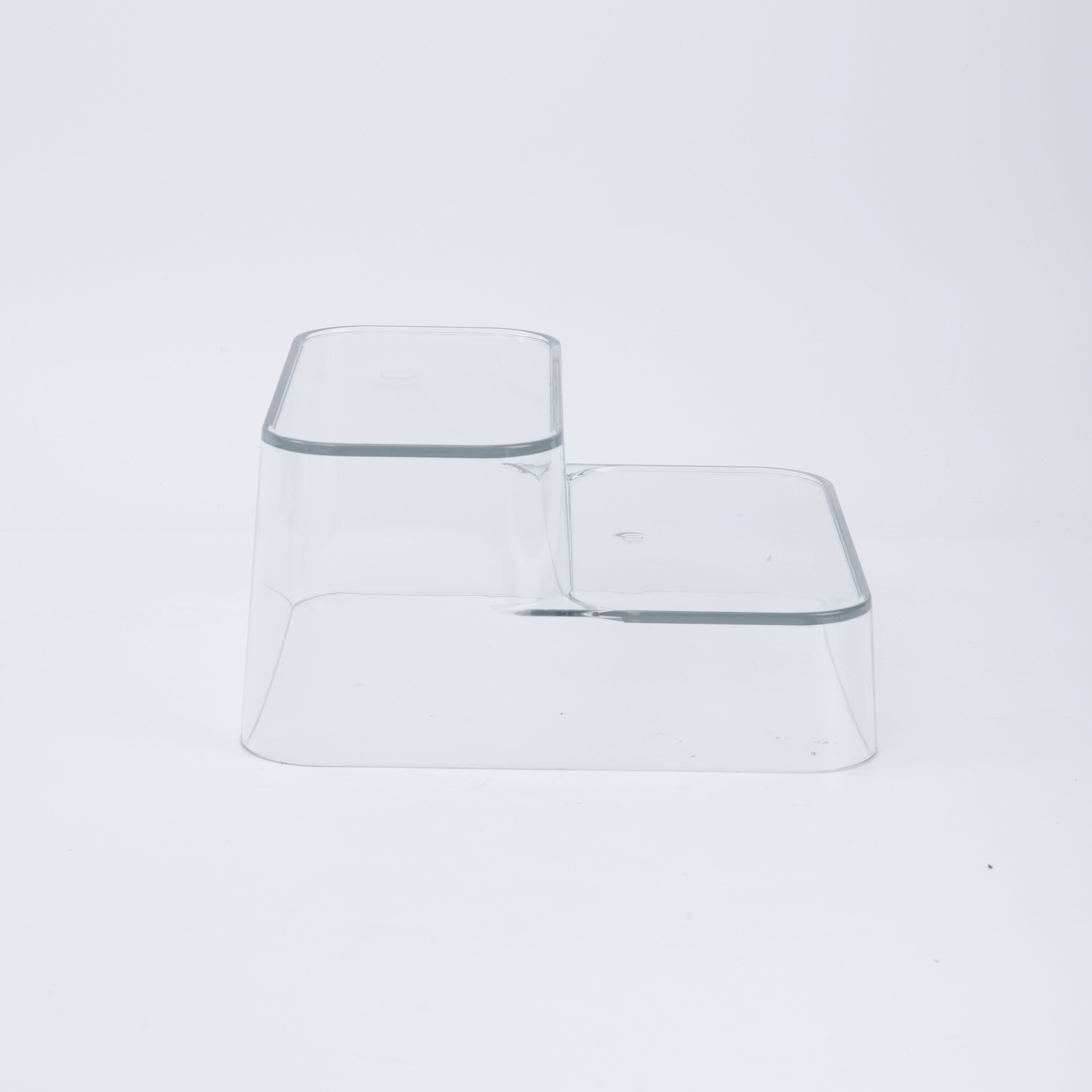 Mainstays Clear Plastic Tiered Pantry Bin Organizer photo 4