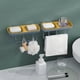 thumbnail image 5 of Dispensador de Jabón de Pared, Estante Multifuncional para Baño, Dormitorio, Jabón y Toallas con Gancho., 5 of 6