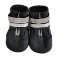 thumbnail image 2 of Dog Shoes for Large Small Medium Dogs,Waterproof Dog Boots & Paw Protectors with Breathable Mesh for Summer Hot Pavement,Anti-Slip Dog Booties for Hiking Hardwood Floors Winter Snow - (Black,S), 2 of 9