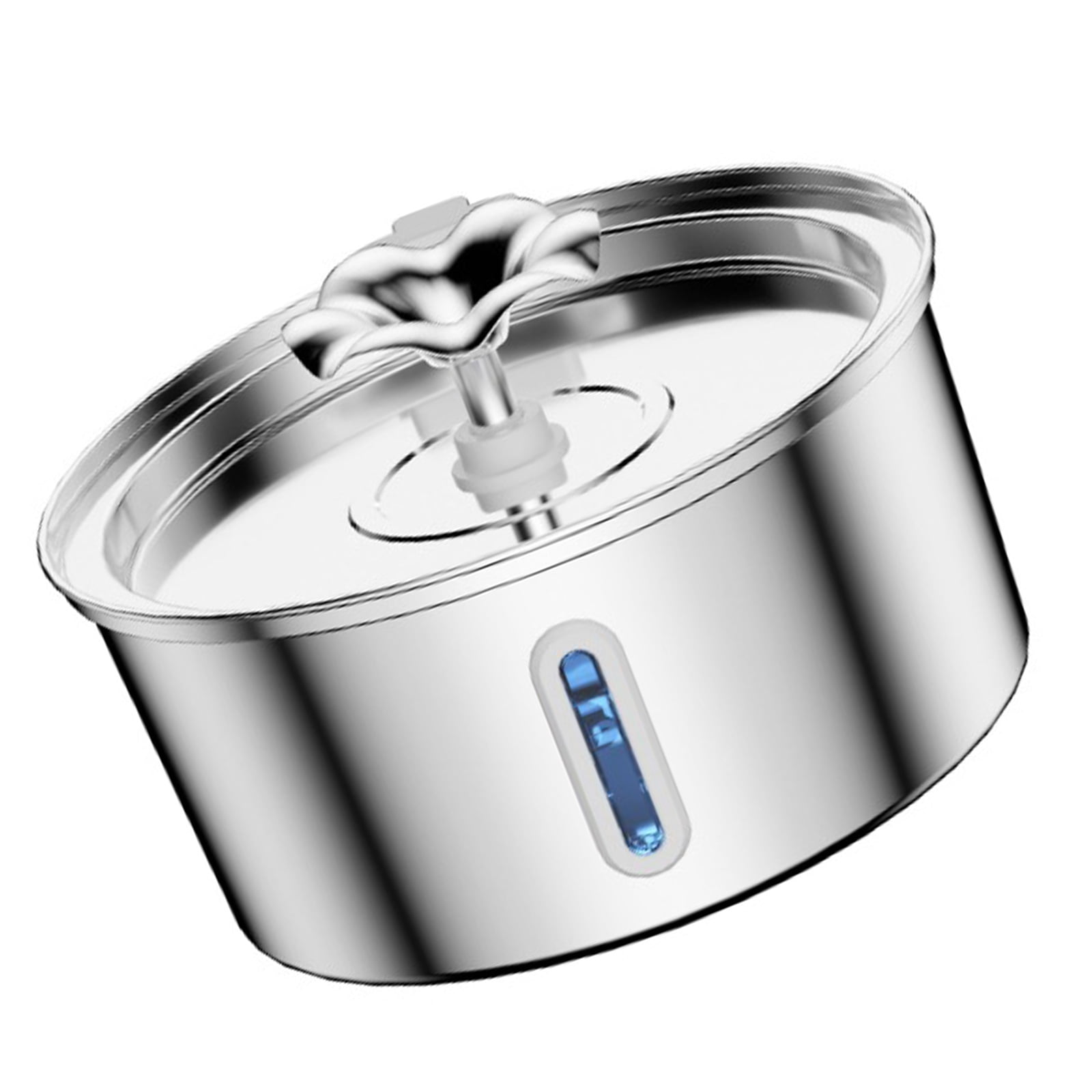 Automatic Pet Water Fountain Electric Waterer Bowl Water Dispenser for Cats Dog Water Purifiers Stainless Steel Fountain