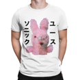 thumbnail image 4 of Camiseta japonesa de Sonic Youth con diseño de conejo sucio para hombre, camiseta informal de manga corta con cuello redondo, camiseta de algodón, idea de regalo, tops, 4 of 5