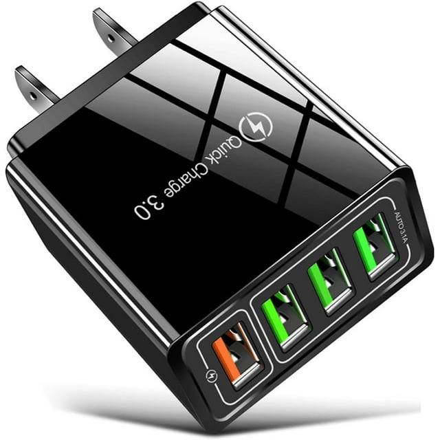 Mag Volt Pro Phone Charger, Mag Volt Pro Phone Charger, 4-Port Wall Charger with Intelligent Temperature Control and Multi-Protection System, Universal Compatibility for All Phones