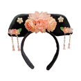 thumbnail image 2 of yuksok Chinese Headwear Ancient Hair Clip Headgear Hair Accessories Qing Headband Hanfu Style B, 2 of 7