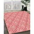 thumbnail image 2 of Ahgly Company Indoor Rectangle Patterned Pastel Pink Area Rugs, 6' x 9', 2 of 6