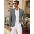 thumbnail image 3 of COOFANDY Mens Sport Coat Regular Fit Dress Jackets Wrinkle Free Casual Blazer Jackets, 3 of 7