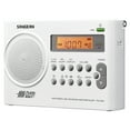 thumbnail image 3 of Sangean Portable AM/FM Radio, White, PR-D9W, 3 of 5