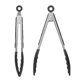 thumbnail image 5 of Monstrate Pinzas de silicona para alimentos, pinzas resistentes para pan, pinzas para alimentos de cocina inoxidable, 3 uds. Cocina y Comedor, 5 of 6
