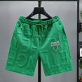 thumbnail image 3 of Pantalones cortos deportivos para hombre, pantalones cortos deportivos con gráficos para hombre, estilo anime, hip hop, de verano, de corte seco, venta al por mayor, ropa de calle de 3 cuartos, 3 of 5