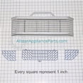 thumbnail image 2 of General Electric WD28X10177 Dishwasher Silverware Basket, 2 of 3