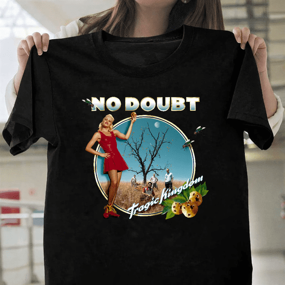 No Doubt Tragic Kingdom Classic 90s Ska Alternative Rock Unisex T-Shirt, up to size 3XL.