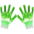 thumbnail image 1 of Guantes Led, esqueleto, luz intermitente, juguetes para niños, niñas, niños, adolescentes, fiesta/espectáculo de luces/fiesta luminosa/Halloween/Navidad/regalo de cumpleaños JAMW Sencillez, 1 of 5