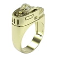 thumbnail image 2 of WREESH Personalized Ring Lighter Shape Ring Creative Jewelry Gift Ring Size 6-10, 2 of 2