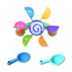 thumbnail image 2 of Fiudx Molino de Viento, Juego de Baño Educativo para Niños, Juego de Rueda Hidráulica de Material Seguro, Juego de Molino de Viento de Colores Brillantes, para Usar En La Bañera o En La Piscina, Rega, 2 of 7