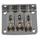 thumbnail image 3 of 10X 3 String Guitar Ball String Bridge Bridge Pull String Hard Tail Guitar Bridge Tail 3 String, 3 of 5