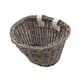 thumbnail image 5 of Cesta de mimbre para bicicleta Zulema Cesta de ciclismo manillar impermeable tejido a mano ajustable gris oscuro, 5 of 8