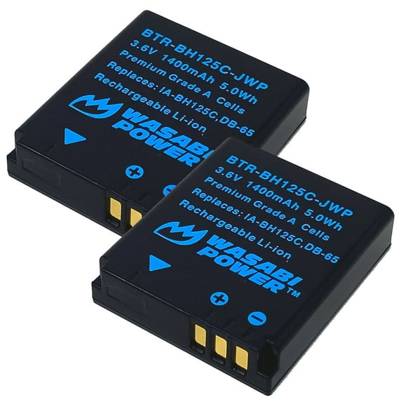 Wasabi Power Battery for Kodak LB-080 (2-Pack)