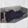 thumbnail image 6 of Tulip Soft Flannel Fleece Blanket, Brush Stroke Effect Blossoming Tulip Flowers with Long Leaves Abstract Nature Theme, Cozy Plush for Indoor and Outdoor Use, 50" x 70", Multicolor, by Ambesonne, 6 of 6