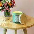thumbnail image 5 of Better Homes & Gardens Summer Pine Scented 2-Wick 12oz Iridescent Jar Candle, 5 of 6