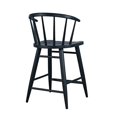 thumbnail image 6 of Jofran Fitz Traditional Solid Wood Curved Back Spindle Counter Stool, 6 of 8