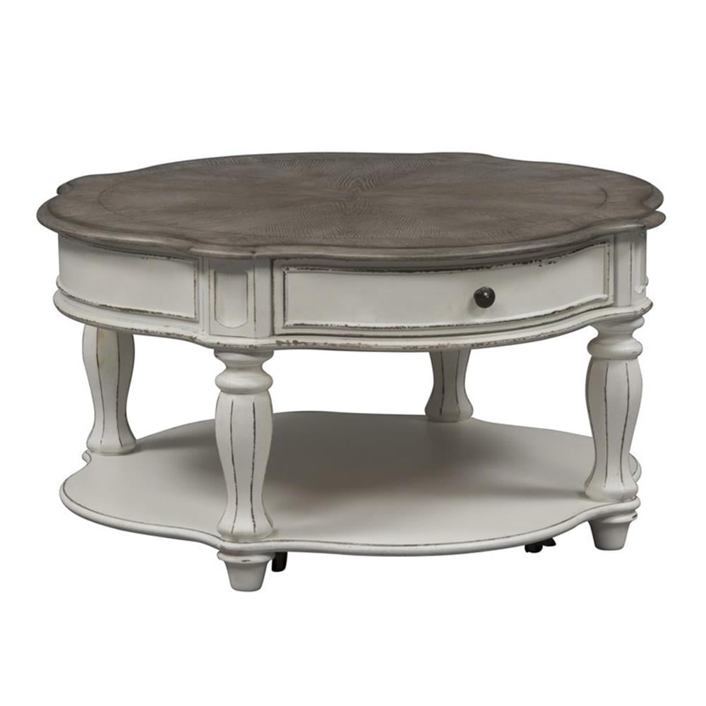3 Piece Set of Round Coffee Table and (Set Of 2) End Table