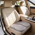 thumbnail image 4 of 18.5x20 inch Gel Car Seat Cushion, Dual Flap Design Cooling Seat Pad, Airflow Ventilation Cushion for Hot Weather, Orthopedic Comfort Cushion for Driving Office, Non Slip Car Seat Mat​, 4 of 6