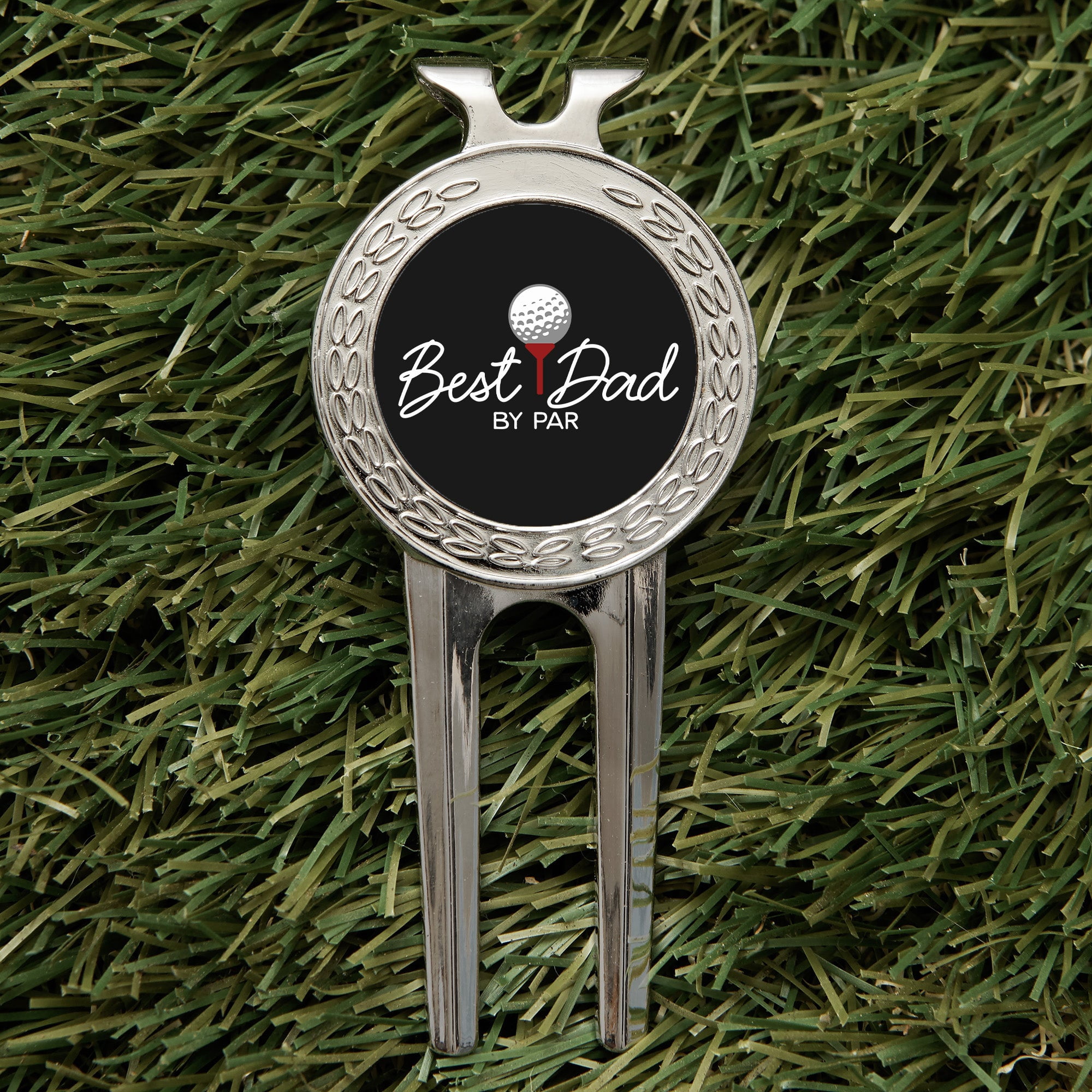 Personalization Mall Best Dad By Par Divot Tool, Ball Marker & Clip