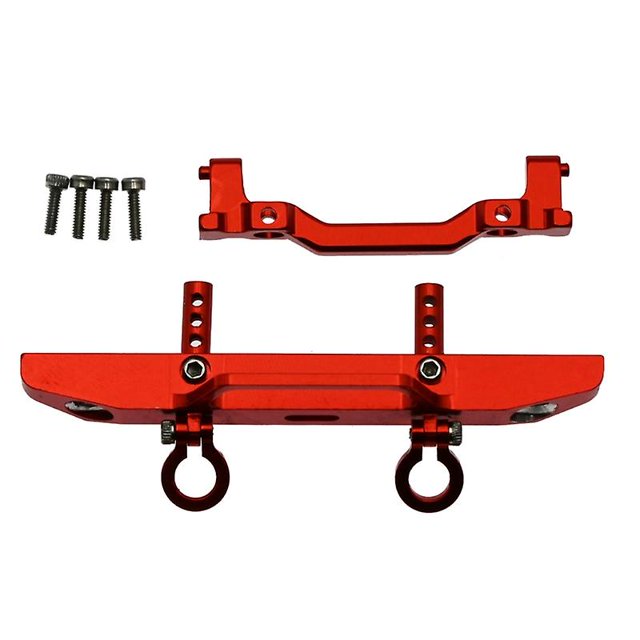 Piezas de recambio del metal del equipo del soporte del parachoques delantero para los accesorios axiales Scx24