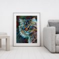 thumbnail image 3 of Cuadros Decorativos Lindo gatito dibujo sin marco DIY pintura al óleo por números lienzo decoración del hogar Sywqhk Nuevos Originales, 3 of 9