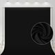 thumbnail image 1 of WEIJIEMING Tela fotográfica fondo negro 7x10 ft (200x300 cm), poliéster alta densidad, negro puro, cortina/pantalla plegable, lavable, sin costuras, para sesión de fotos, retrato y fiesta, 1 of 9
