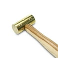 thumbnail image 2 of GearWrench 16 OZ. BRASS HAMMER WITH HICKORY HANDLE, 2 of 4