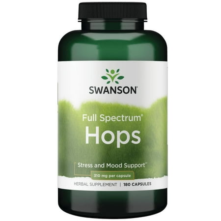 Swanson Full Spectrum Hops 310 mg 180 Caps