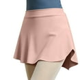 thumbnail image 2 of Swuxness Girls Tiered Ruffle Skirts, Kids Casual Shorts Skirt, Toddler Solid Color Ruffle Hem High Waist Comfortable Fashion Versatile Skirt Pink, 2-6 Years, 2 of 4